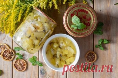 Варенье из цукини с мятой — Сад Заготовка