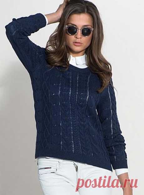 Джемпер от Tommy Hilfiger: вязание нон-стоп | Вязальный бизнес