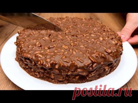 Вкусный десерт, о котором все говорят! Без выпечки и желатина! Рецепт за 5 минут!