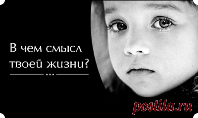 В чем смысл твоей жизни? | Велемудр