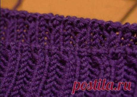 Как красиво довязать резинку2х2 на отделке горловины\планки,чтоб она не растягивалась и была упругой