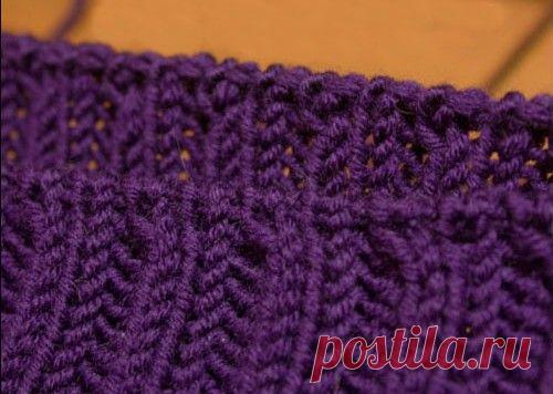 Как красиво довязать резинку2х2 на отделке горловины\планки,чтоб она не растягивалась и была упругой