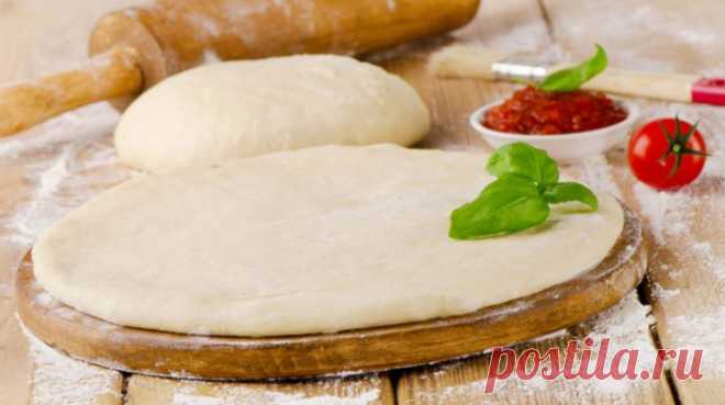 Супер тонкое и вкусное тесто для пиццы по итальянски