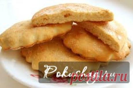 Молочные коржики.