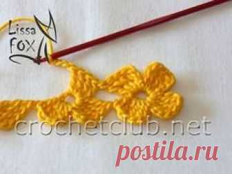 Crochet flower stitch tutorial. This would be an amazing blanket!