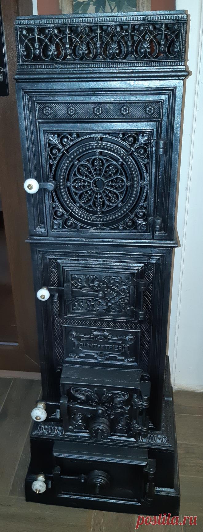 Печь. 1900 - 1910 год. Германия. QuinT bel Trier. Чугун. Художественное литьё. Верх : 290 х 290 мм. Низ : 395 х 395 мм.  Диаметр патрубка : 115 мм. Рукояти : фарфор.

Цена : 200 000 руб.  

Купить : 


#Печь #1900год #1910год #Германия #QuinTbelTrier #Чугун #Художественноелитьё