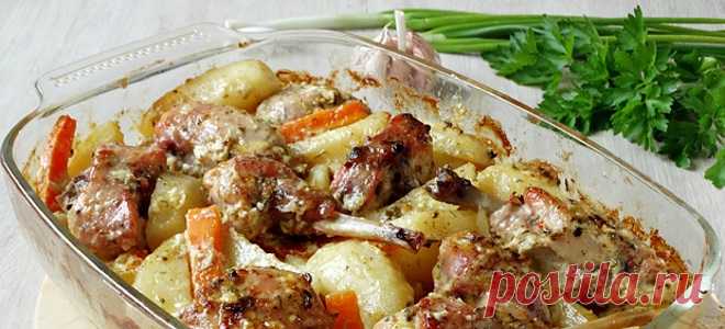 Кролик в духовке с овощами — Sloosh – кулинарные рецепты