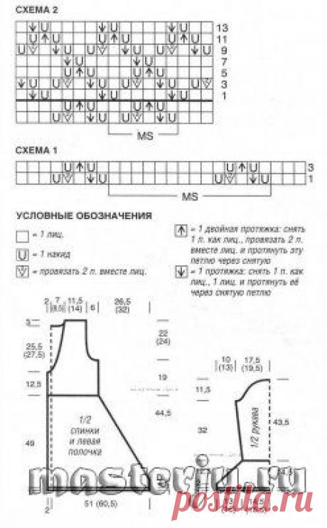 Ажурное пальто » Мастерю - все своими руками