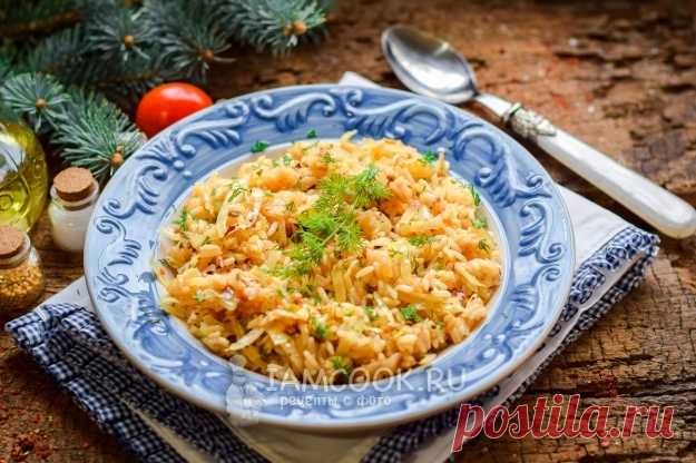 Плов с капустой — рецепт с фото на Русском, пошагово. Упрощенный вариант плова, который подойдет для поста и вегетарианского питания. #рецепт #рецепты #плов #еда #обед #ужин