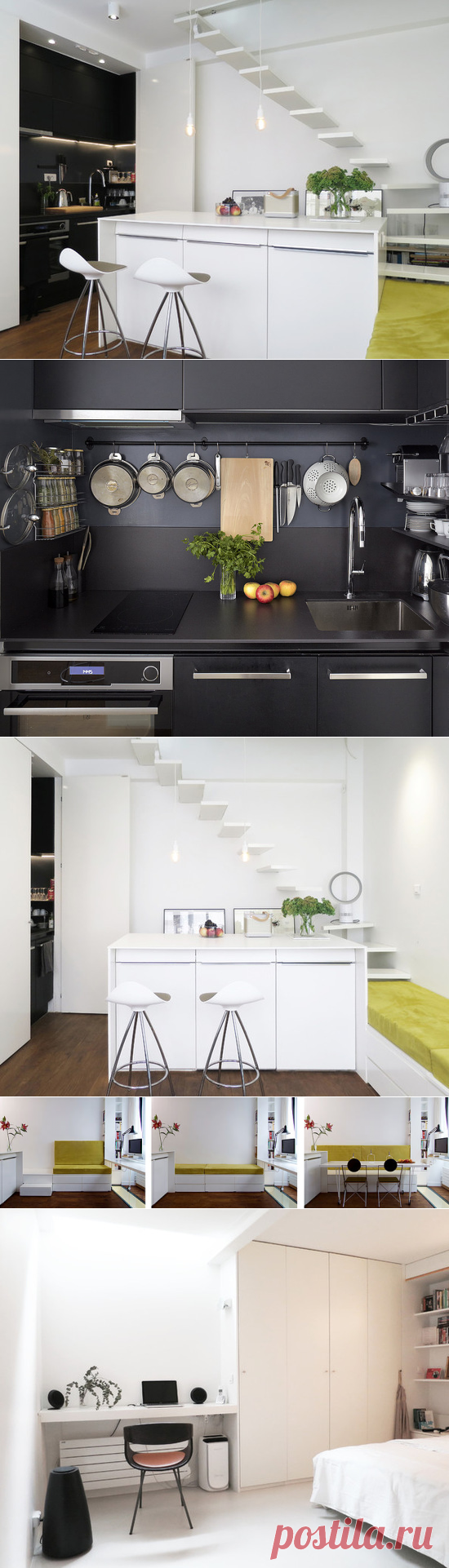 Триплекс 65 м2 в Париже от Studio Pan - Дизайн интерьеров | Идеи вашего дома | Lodgers