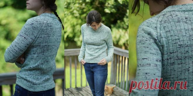 Базовый пуловер реглан Carlisle Raglan - Вяжи.ру