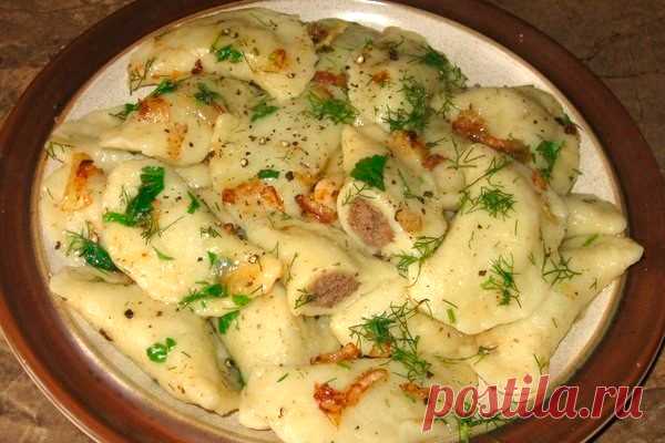 Бабушка умела удивлять — вкуснющие картофельные вареники с куриной печенью — Женский журнал
