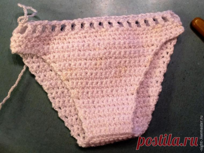 Вяжем трусики для Baby Born - Ярмарка Мастеров - ручная работа, handmade