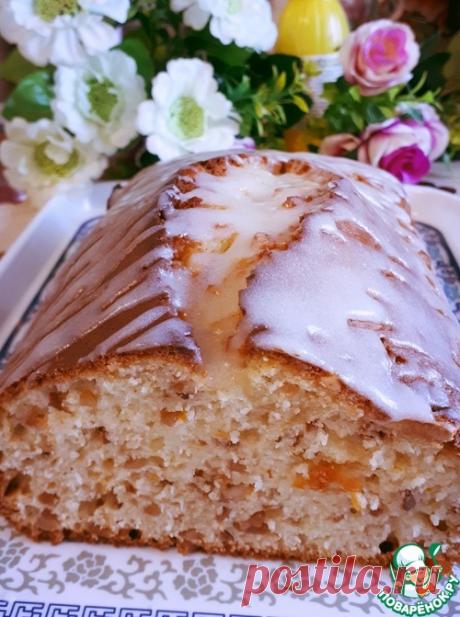 Ореховый кекс с апельсиновым соком – кулинарный рецепт