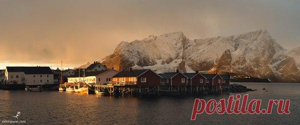 Рассвет на Лофотенских островах, Норвегия. Автор фото – Павел Оськин:
