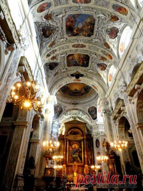 Вена 12.Церковь доминиканцев – Доминиканеркирхе Доминиканская церковь Св. Марии Ротонды расположенна в 600 м от площади Святого Стефана.Доминиканские монахи прибыли в Вену в 1226 году по приглашению герцога Леопольда VI. Во второй половине XIII век...