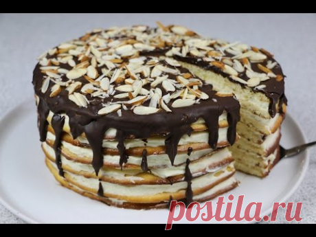 Торт "Молочная девочка" (Milchmädchen) очень простой и домашний