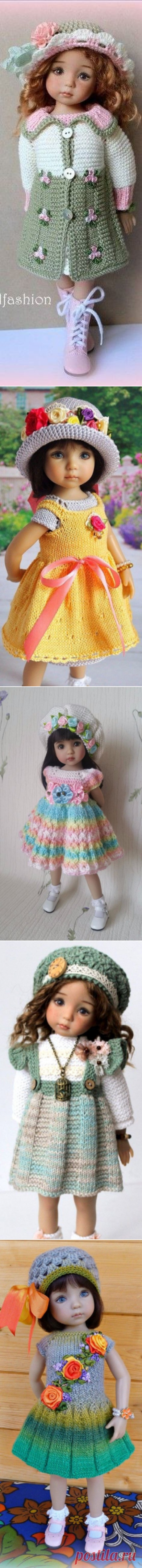 Наряжаем наших кукол! Продолжение...