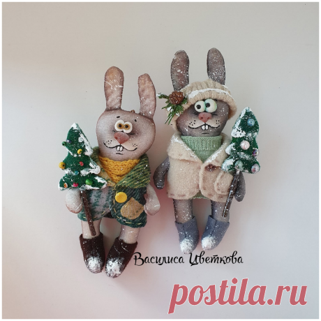 Заяц. Кролик. Год кролика. Заяц своими руками. Игрушка заяц.