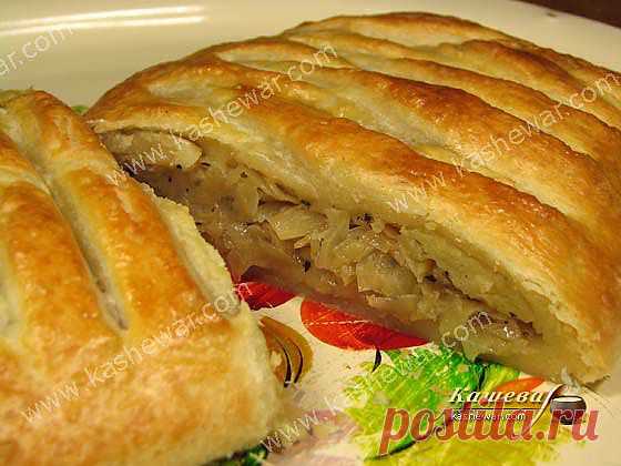 Пирог с капустой рецепт с фото | Рецепты русской кухни | Кашевар