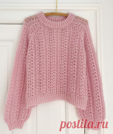 Пушистый Свитер с Акантом от TwinKnits