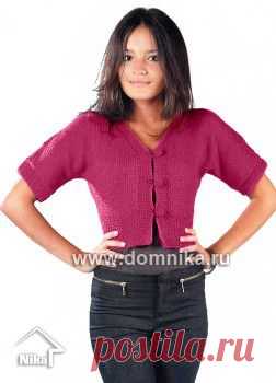 Жакеты » Вязание крючком и спицами схемы и модели