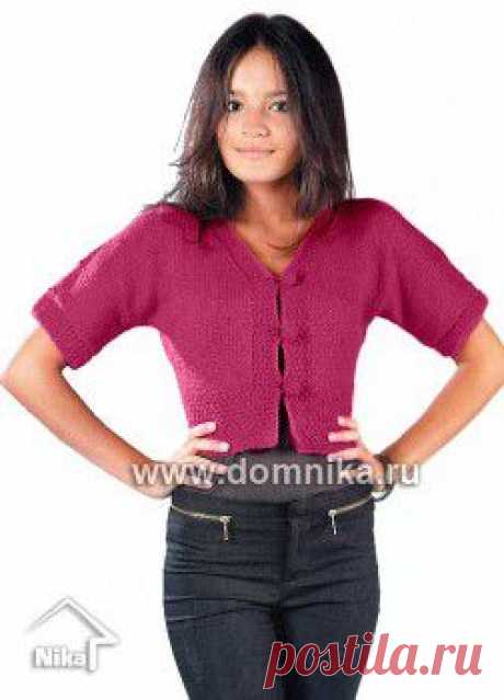 Жакеты » Вязание крючком и спицами схемы и модели