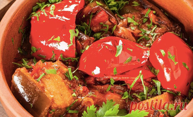 Овощное рагу с Кавказа: едим и с мясом, и просто с хлебом | Краше Всех