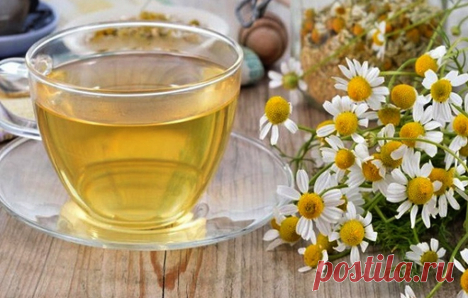 Отвар ромашки.