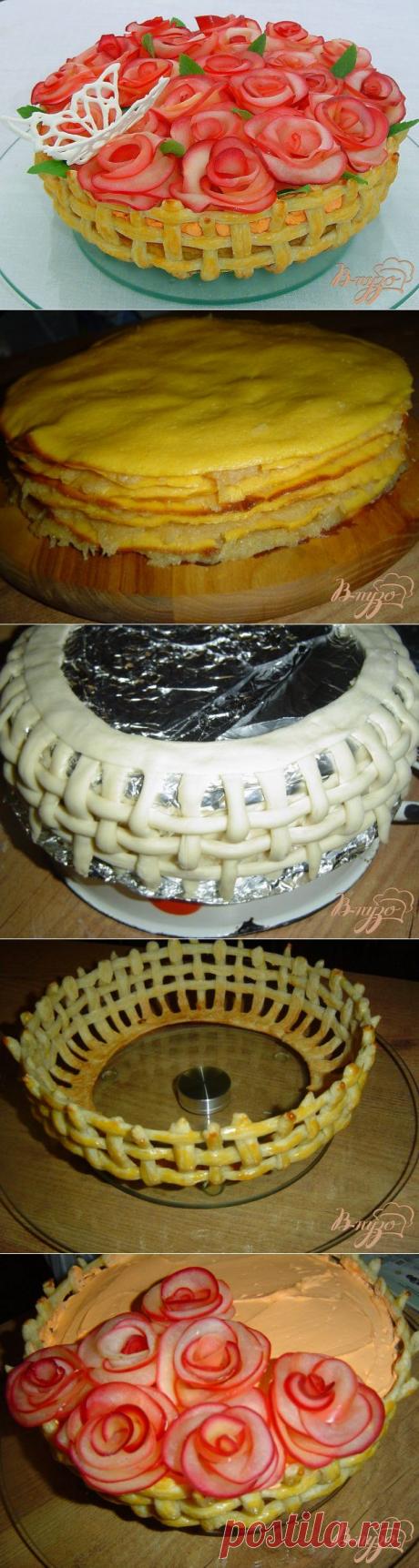 Торт «Миллион алых роз»