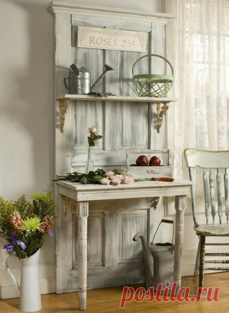 Не выбрасывайте старые двери - из них можно сотворить чудо!