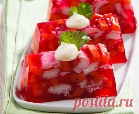 Заливное: 12 рецептов с мясом, рыбой и овощами / заливное / 7dach.ru