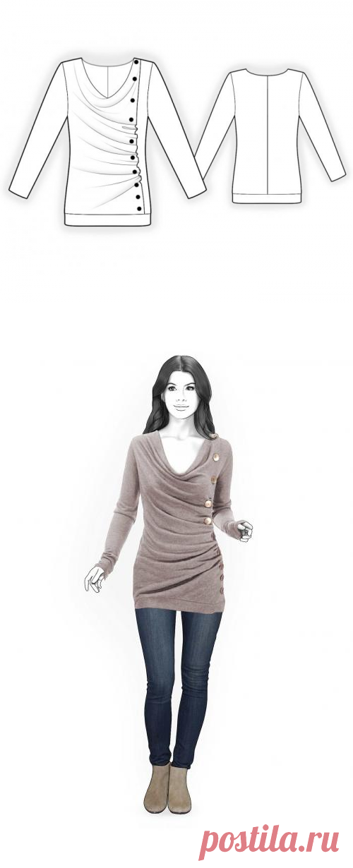 Выкройки на индивидуальные размеры 4319