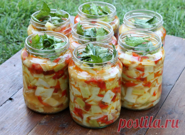 Салат из кабачков на зиму: рецепты вкусных заготовок с фото