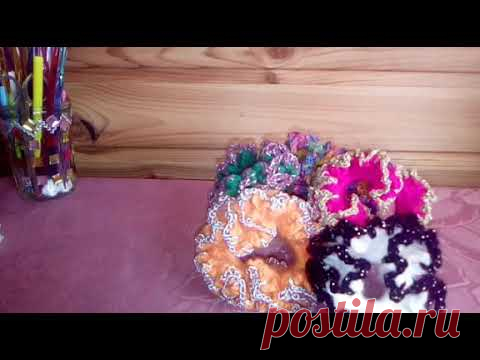 РЕЗИНКА ДЛЯ ВОЛОС, мастер класс (урок для новичков)
