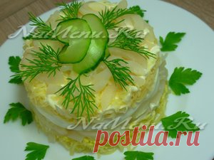 Рецепты салатов из морепродуктов с фотографиями