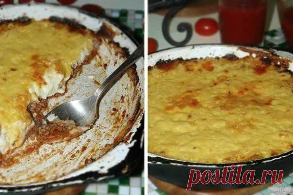 Картофельно-мясная запеканка