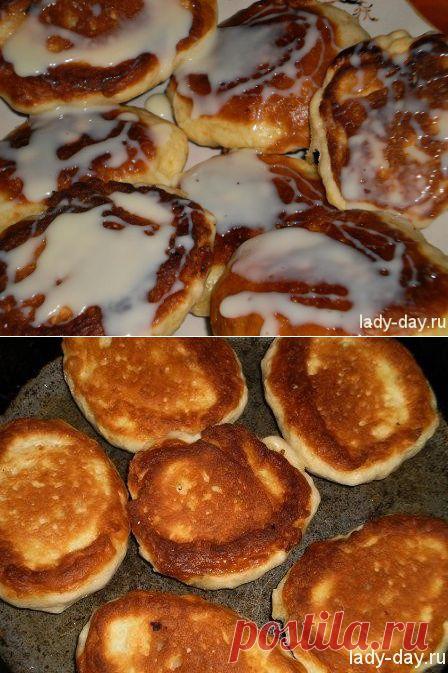 ОЛАДЬИ ПЫШНЫЕ вкусные - от бабушки !!!  **Рецепт:  мука 2.5ст, соль 1ч/л, сода 1ч/л, сахар 5с/л, кефир 1.5ст.   //Простые рецепты с фото