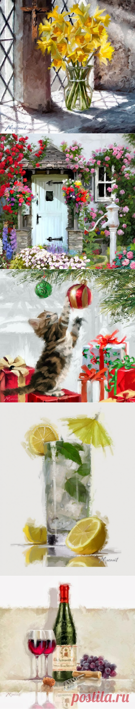 ✨ Британский художник Richard Macneil