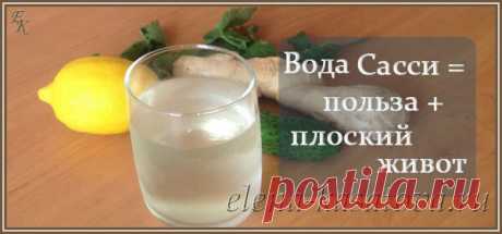 Вода сасси - рецепт для похудения, польза и вред, диета сасси, отзывы