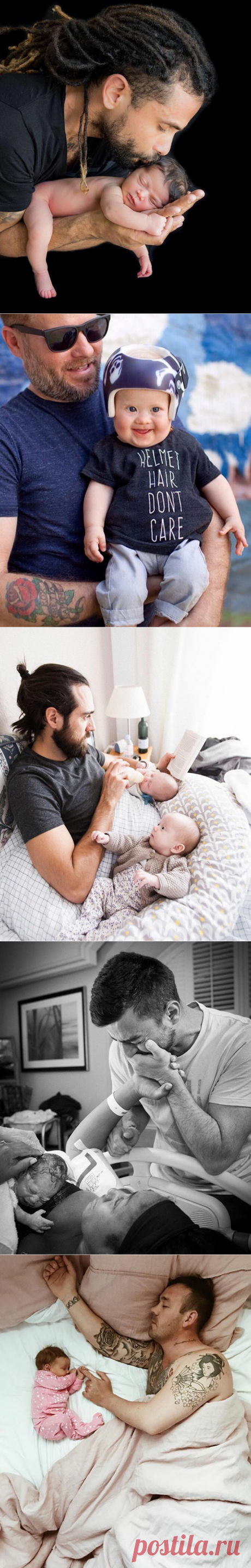 35 сильных фото о том, что папы и дети могут быть созданы друг для друга