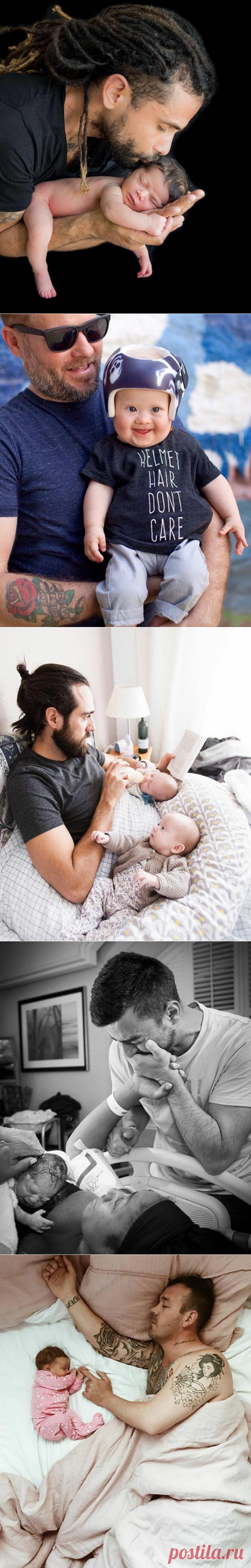 35 сильных фото о том, что папы и дети могут быть созданы друг для друга
