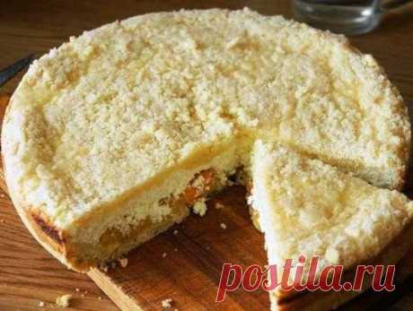 Кулинарные рецепты : Королевская ватрушка с курагой