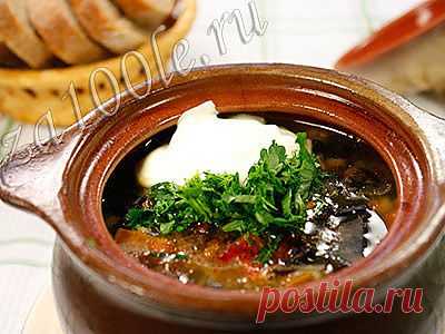 Похлебка из грибов с перловой крупой фото-видео рецепт