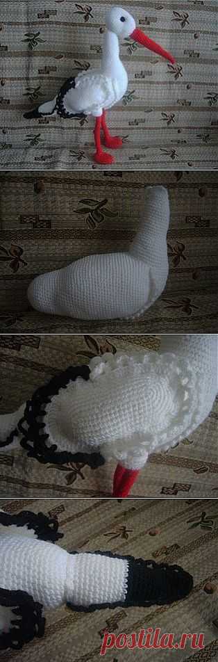 Аист крючком