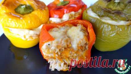 Фаршированный перец с тунцом и рисом Кулинарный рецепт