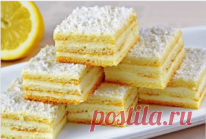 Вкуснейший лимонный пирог