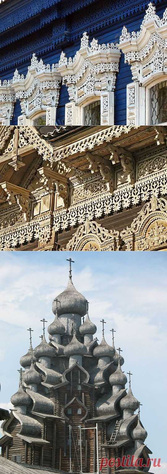 (+1) тема - Русское деревянное зодчество. | Искусство