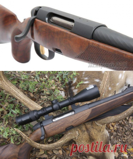 Карабин Steyr Mannlicher SM12 с рычагом ручной постановки на боевой взвод