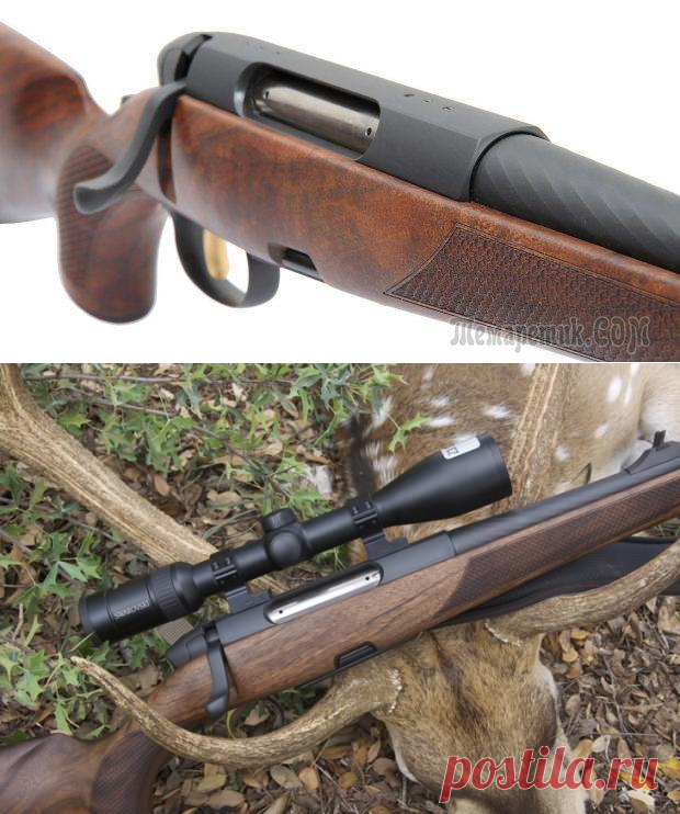 Карабин Steyr Mannlicher SM12 с рычагом ручной постановки на боевой взвод